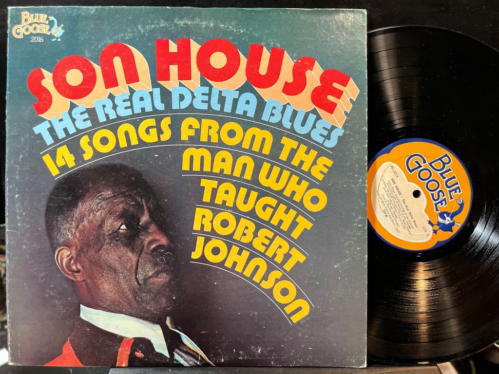 Son House - The Real Delta Blues (14 Songs From The Man Who Taught Robert Johnson) (VINYL) | Near Mint (NM) Very Good Plus Plus (VG++)-Music History