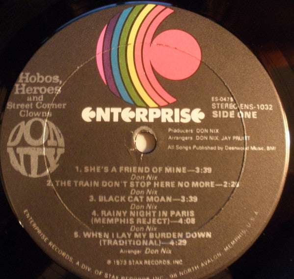 Don Nix - Hobos, Heroes And Street Corner Clowns *MONARCH* | Near Mint (NM) Excellent (EX)-Music History
