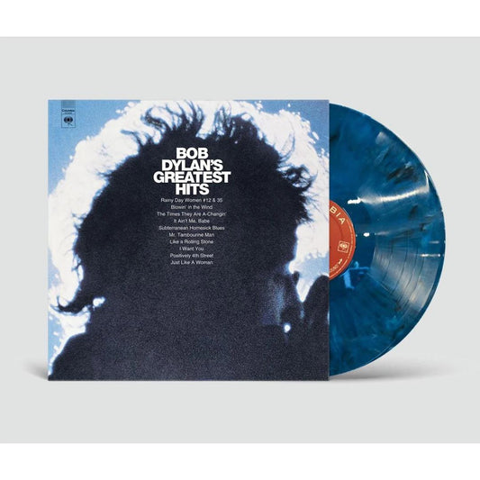 Bob Dylan Greatest Hits (JB Hi-Fi Exclusive Cool Blue Vinyl, Bonus Poster) [Import] - Vinyl-Music History