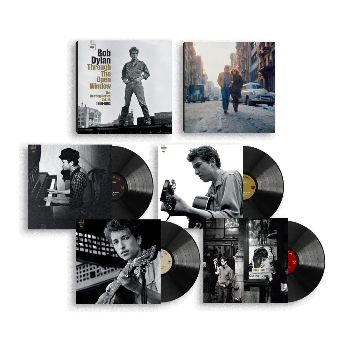 Bob Dylan - The Bootleg Series Vol. 18: Through The Open Window 1956-1963 Highlights (4x Vinyl Box Set) | Mint (M) Mint (M)-Music History