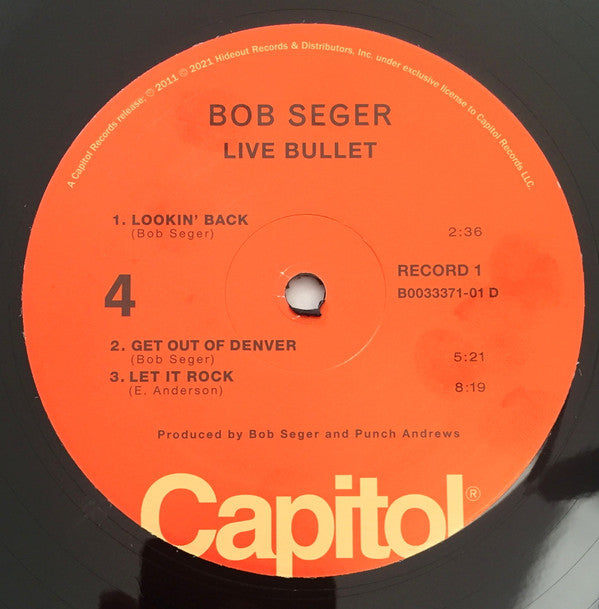 Bob Seger And The Silver Bullet Band - Live Bullet | Mint (M) Mint (M)-Music History
