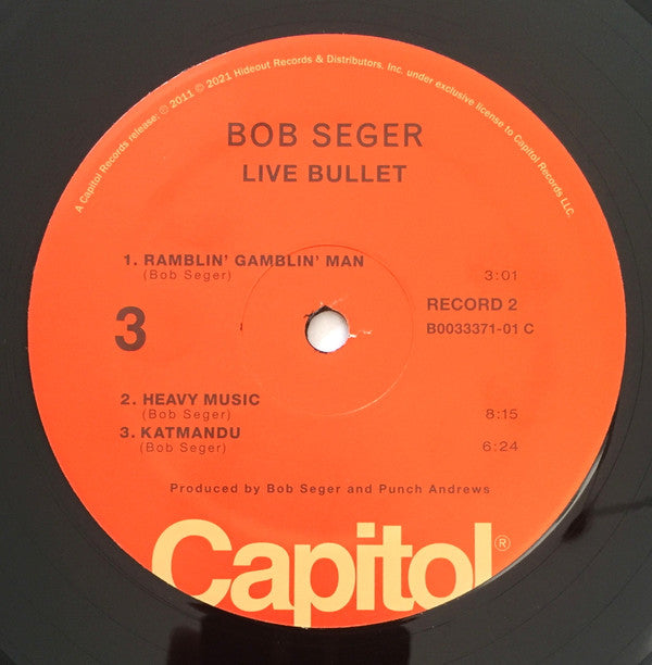 Bob Seger And The Silver Bullet Band - Live Bullet | Mint (M) Mint (M)-Music History