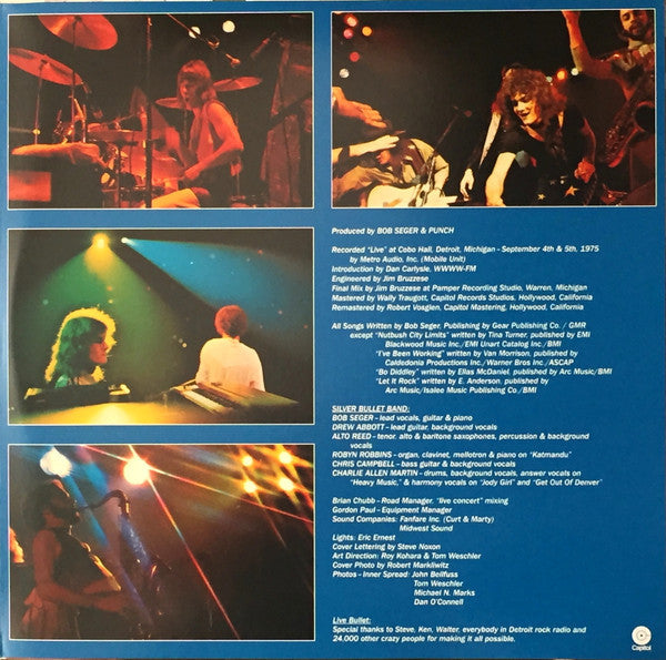 Bob Seger And The Silver Bullet Band - Live Bullet | Mint (M) Mint (M)-Music History
