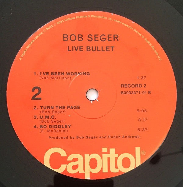Bob Seger And The Silver Bullet Band - Live Bullet | Mint (M) Mint (M)-Music History