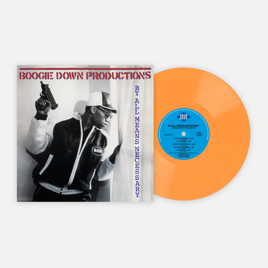 Boogie Down Productions - By All Means Necessary (VMP EXCLUSIVE: ORANGE VNIYL) | Mint (M) Mint (M)-Music History
