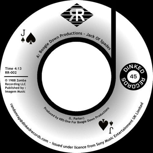Boogie Down Productions - Jack Of Spades / Instrumental |-Music History