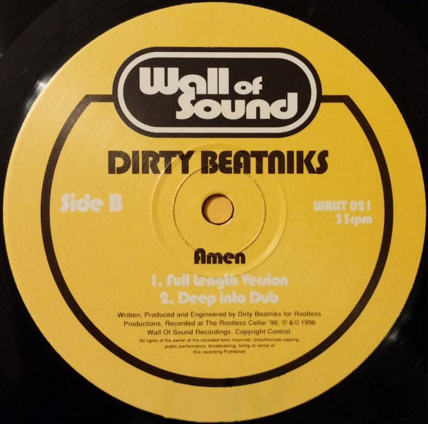 Dirty Beatniks - Beatnik Bounce | Near Mint (NM) Near Mint (NM)-Music History