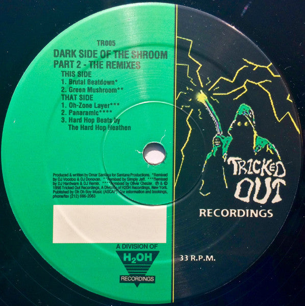 Dark Side Of The Shroom - Dark Side Of The Shroom Part 2 - The Remixes (12" VINYL) | Near Mint (NM) Near Mint (NM)-Music History