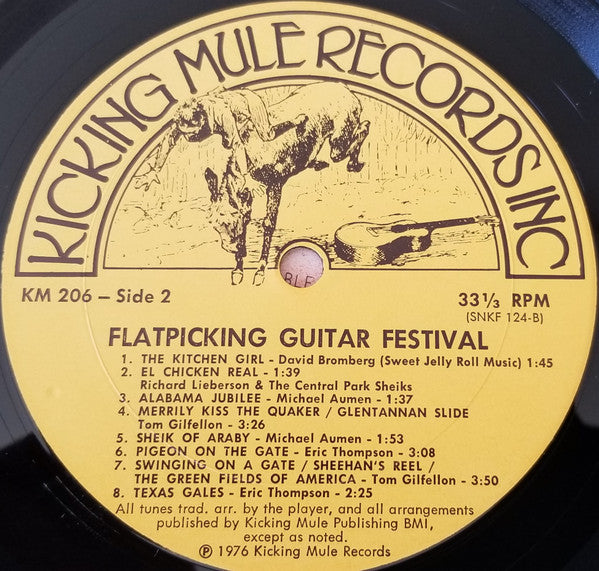 Various - Kicking Mule's Flat Picking Guitar Festival | Near Mint (NM) Near Mint (NM)-Music History