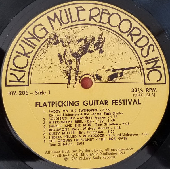 Various - Kicking Mule's Flat Picking Guitar Festival | Near Mint (NM) Near Mint (NM)-Music History