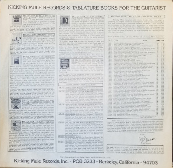 Various - Kicking Mule's Flat Picking Guitar Festival | Near Mint (NM) Near Mint (NM)-Music History