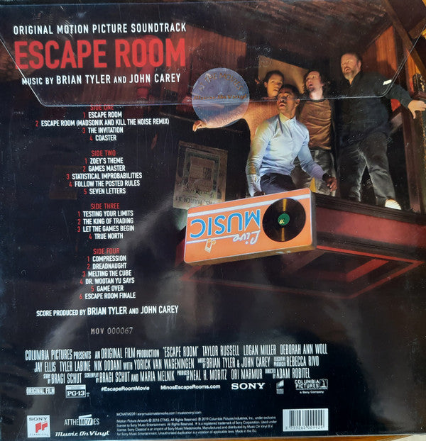Escape Room (Original Motion Picture Soundtrack) | Mint (M) Mint (M)-Music History