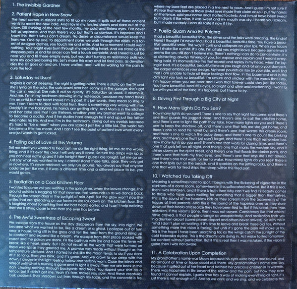 Bright Eyes  A Collection Of Songs Written And Recorded 19951997 | Mint (M) Mint (M)-Music History