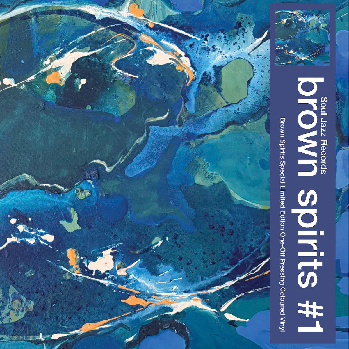 Brown Spirits - (PRESALE 7/10/26) Brown Spirits #1 (IEX DDL BLUE VINYL) |-Music History