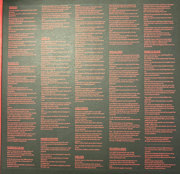 Nebraska | Mint (M) Mint (M)-Music History