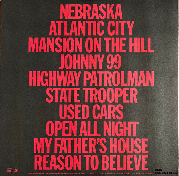 Nebraska | Mint (M) Mint (M)-Music History