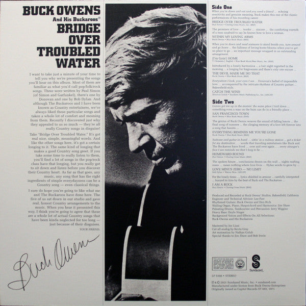 Buck Owens And His Buckaroos - Bridge Over Troubled Water | Mint (M) Mint (M)-Music History