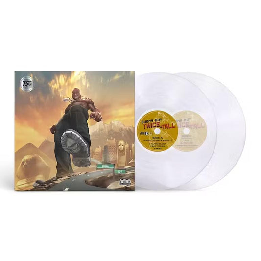 Burna Boy - Twice As Tall [Explicit Content] (140 Gram Vinyl, Clear Vinyl) (2 Lp's) | Mint (M) Mint (M)-Music History