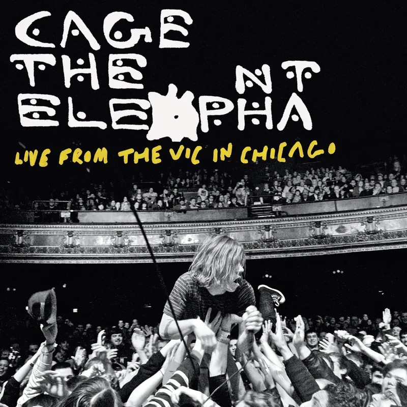 Cage The Elephant Live From The Vic In Chicago (RSD Exclusive, Limited Edition, Vibrant Yellow & Black Splatter Colored Vinyl) (2 Lp's) - Vinyl-Music History