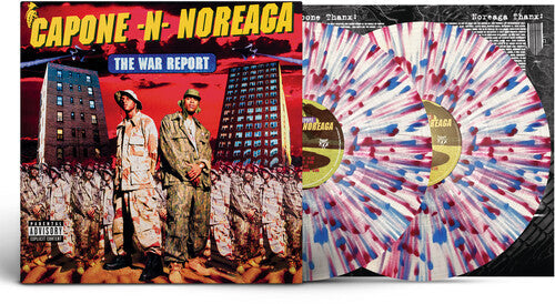 Capone-Noreaga - The War Report (Clear Vinyl with Red & Blue Splatter Vinyl) [Explicit Content] (2 LP) | Mint (M) Mint (M)-Music History