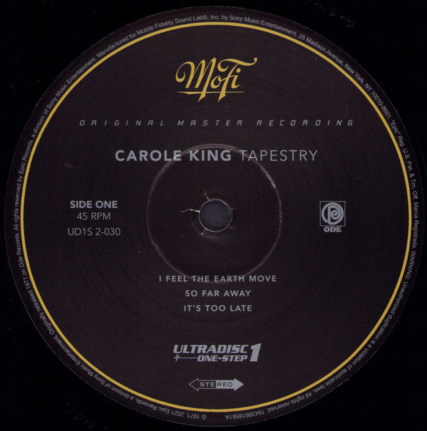 Carole King - Tapestry | Mint (M) Mint (M)-Music History
