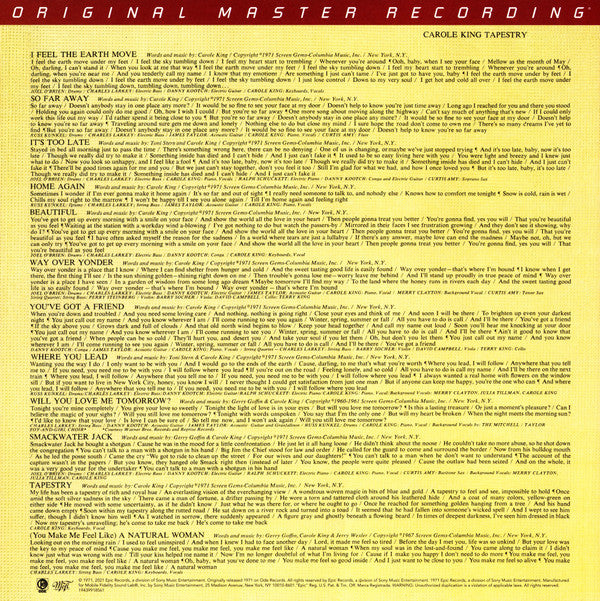 Carole King - Tapestry | Mint (M) Mint (M)-Music History