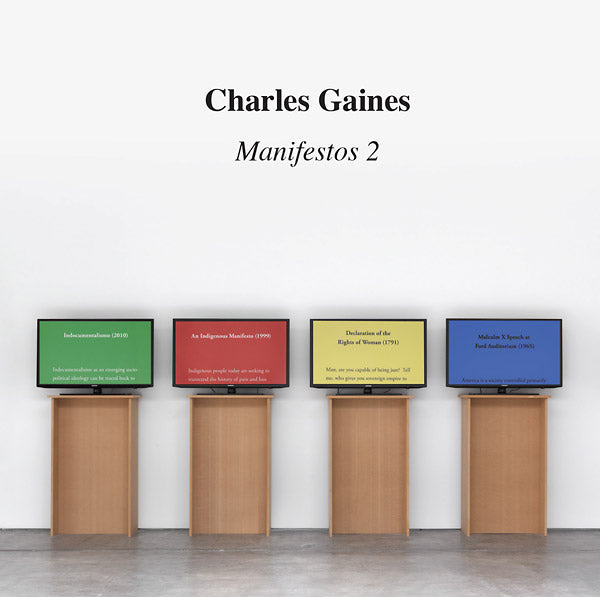 CHARLES GAINES - Manifestos 2 |-Music History