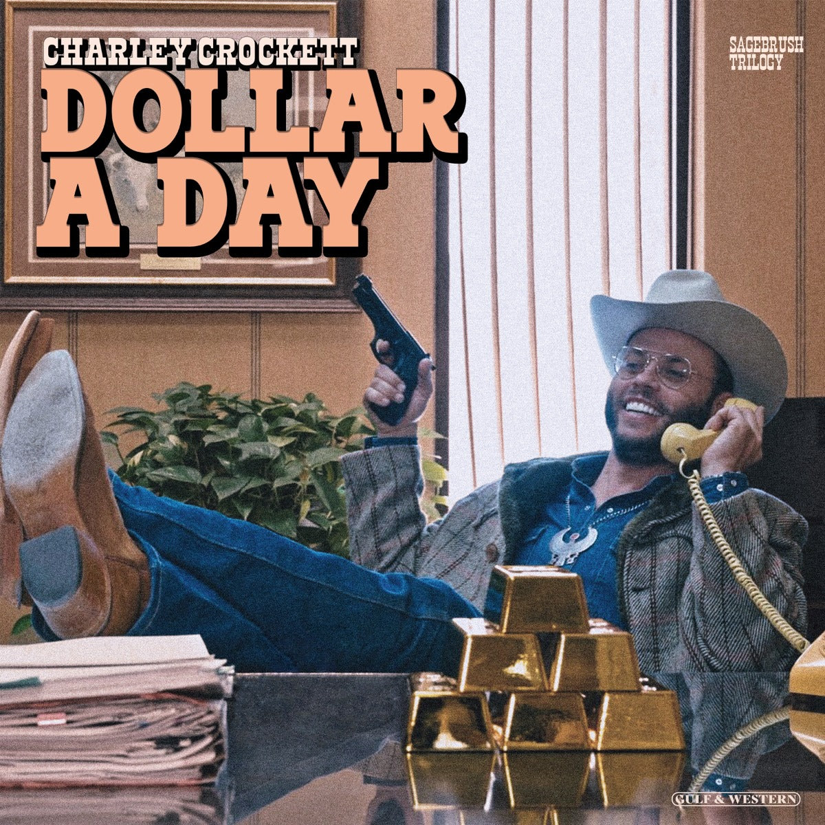 Charley Crockett - Dollar A Day [LP] |-Music History