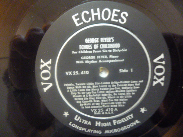 George Feyer - Echoes Of Childhood | Excellent (EX)-Music History