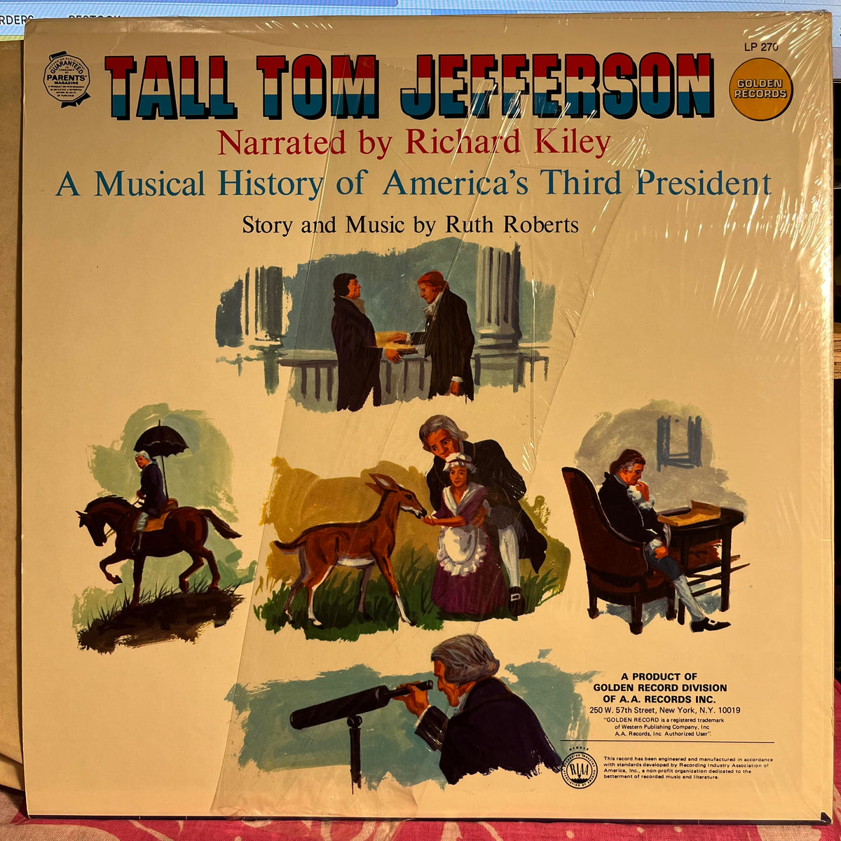 Golden Orchestra And Chorus - Tall Tom Jefferson *SHRINK* | Near Mint (NM) Near Mint (NM)-Music History