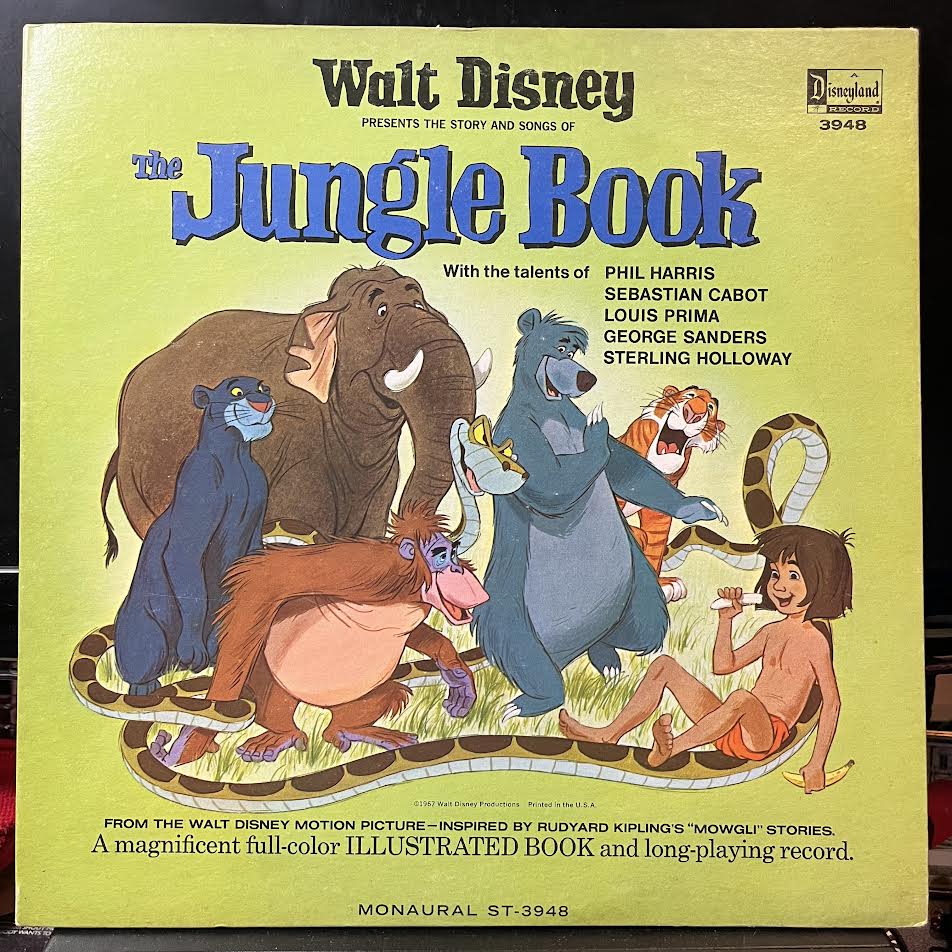 Various - The Story And Songs Of The Jungle Book (VINYL) | Near Mint (NM or M-) Near Mint- (NM-)-Music History