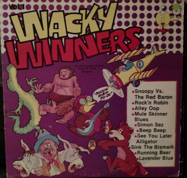 Puff 'N Toot Singers - Wacky Winners Vol. 1 | Very Good Plus (VG+) Very Good Plus (VG+)-Music History