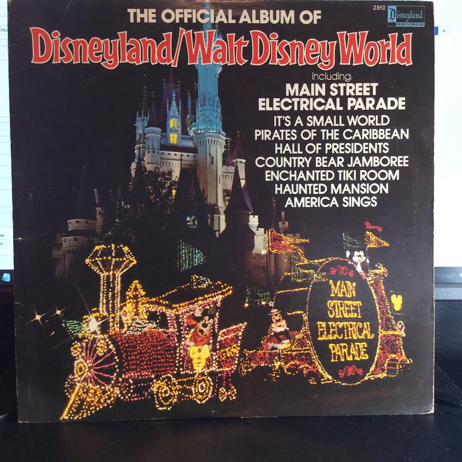 Various - The Official Album Of Disneyland/Walt Disney World (VINYL LP Disneyland ‎– 2510) | NEW Very Good (VG) Very Good Plus (VG+)-Music History