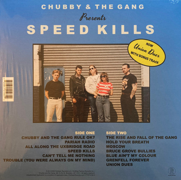 Chubby & The Gang - Speed Kills | Mint (M) Mint (M)-Music History