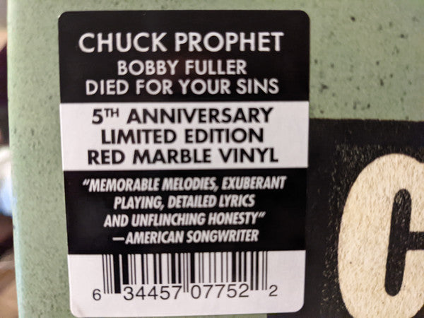 Chuck Prophet  Bobby Fuller Died For Your Sins | Mint (M) Mint (M)-Music History