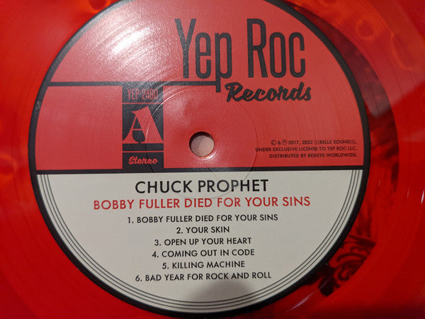 Chuck Prophet  Bobby Fuller Died For Your Sins | Mint (M) Mint (M)-Music History