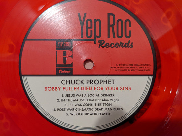 Chuck Prophet  Bobby Fuller Died For Your Sins | Mint (M) Mint (M)-Music History
