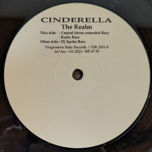 Cinderella - The Realm (Remixes) | Very Good Plus (VG+) Generic-Music History