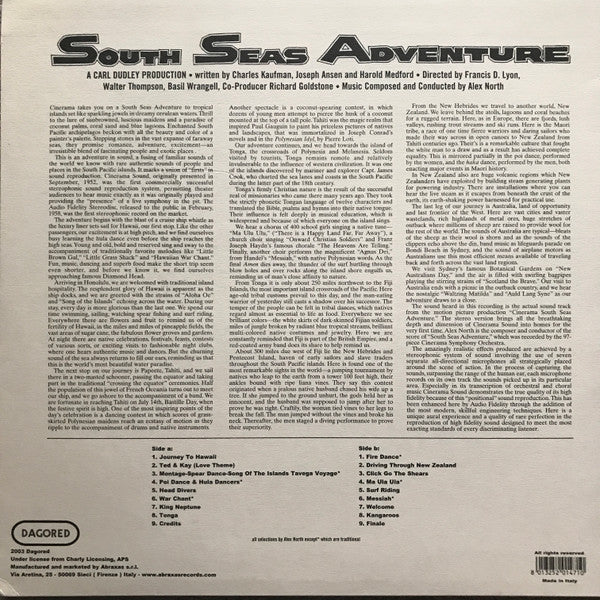Cinerama Orchestra And Alex North - South Seas Adventure | Mint (M) Mint (M)-Music History
