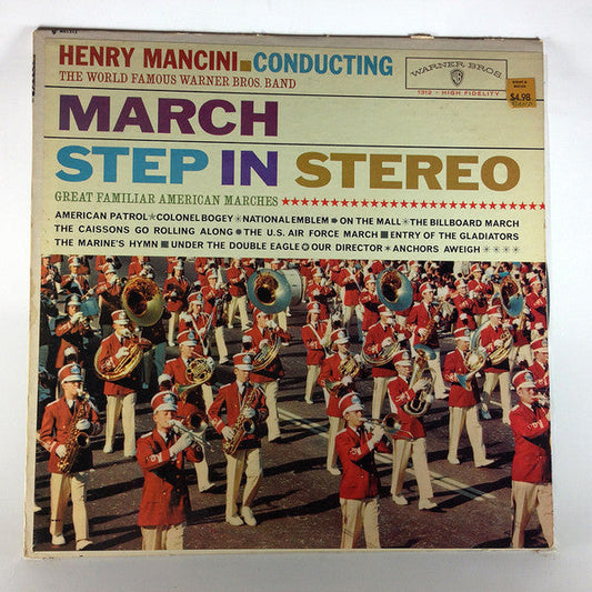 Henry Mancini - March Step In Stereo | Very Good Plus (VG+) Very Good Plus (VG+)-Music History