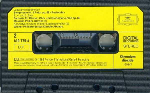 Symphonie No. 6 »Pastorale«, Chorfantasie ∙ Meerestille Und Glückliche Fahrt | Near Mint (NM) Near Mint (NM)-Music History