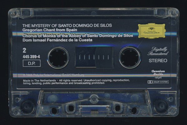 The Mystery Of Santo Domingo De Silos: Gregorian Chant From Spain | Near Mint (NM) Near Mint (NM)-Music History