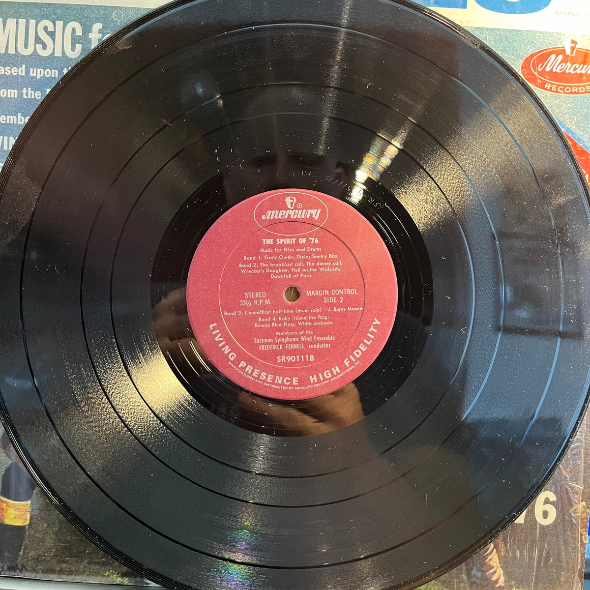 Members Of The Eastman Symphonic Wind Ensemble Con - The Spirit Of '76 (Music For Fifes And Drums) | Excellent (EX) Near Mint (NM)-Music History