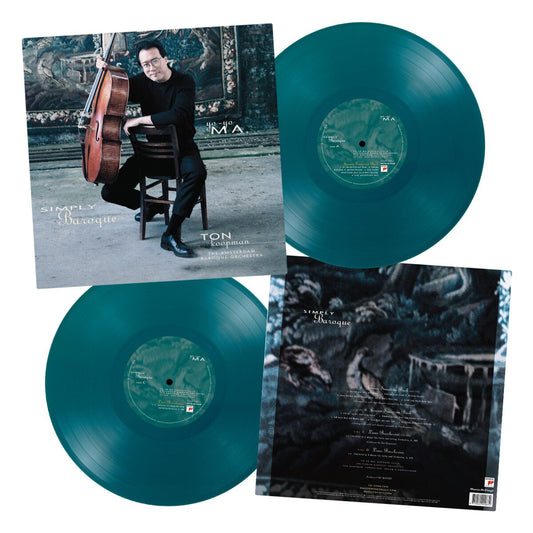 Yo-Yo Ma - Simply Baroque (180G 4PG BOOK NOTES AQUAMARINE VINYL 2xLP) |-Music History
