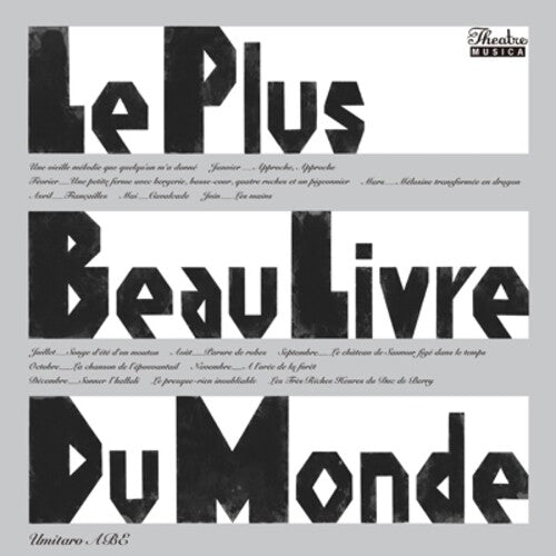 Umitaro Abe - Le Plus Beau Livre Du Monde (VINYL) |-Music History