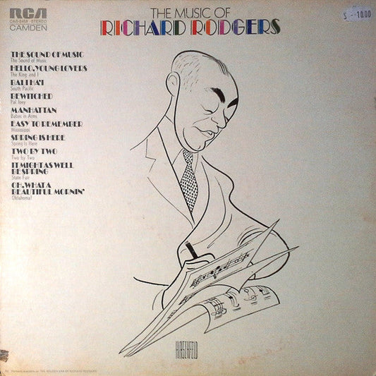 Various - The Music Of Richard Rodgers | Mint (M) Near Mint (NM)-Music History
