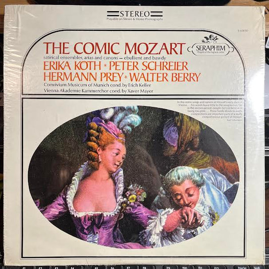 The Comic Mozart, Satirical Ensembles, Arias And Canons (VINYL) | Mint (M) Near Mint (NM)-Music History