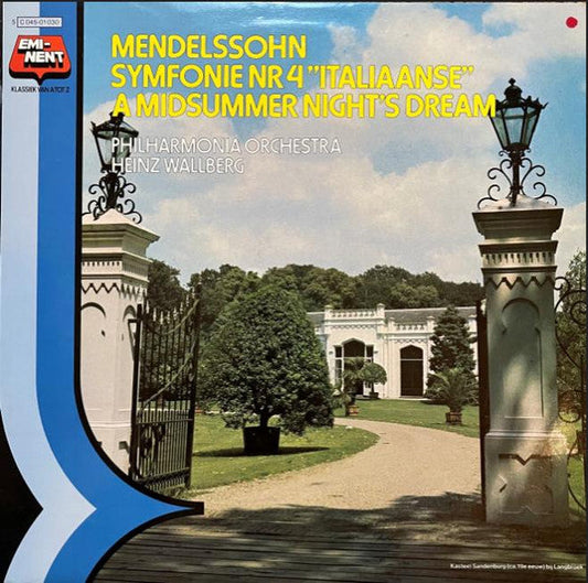Symfonie Nr 4 In A "Italiaanse" / A Midsummer Night's Dream (VINYL) | Mint (M) Near Mint (NM)-Music History