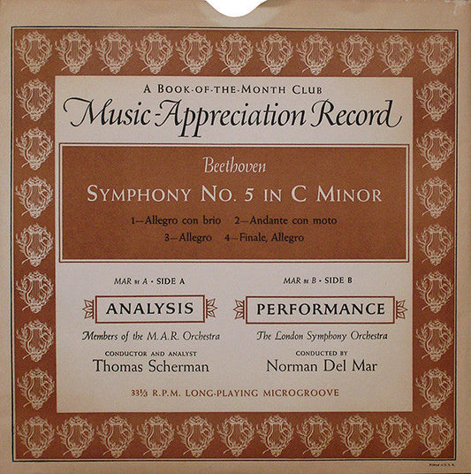 Ludwig Van Beethoven - Symphony No. 5 In C Minor | Excellent (EX) Excellent (EX)-Music History