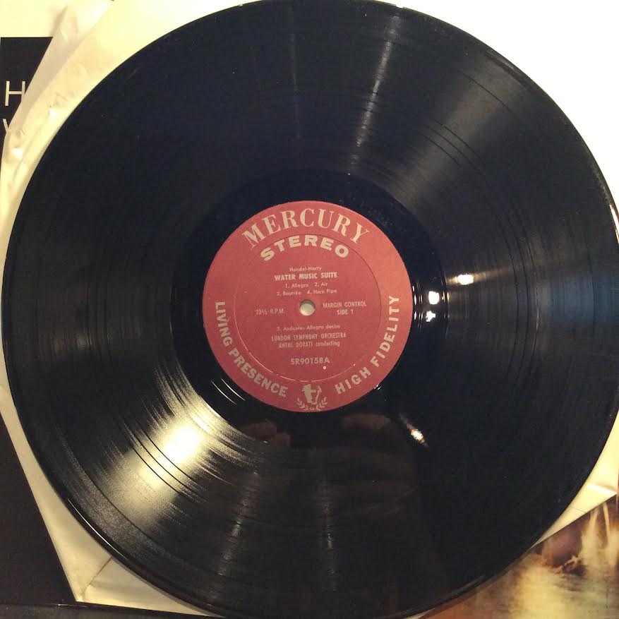 Georg Friedrich Händel - Handel-Harty: Water Music Suite / Music For The Royal Fireworks (VINYL) | Excellent+ (EX+) Near Mint (NM)-Music History